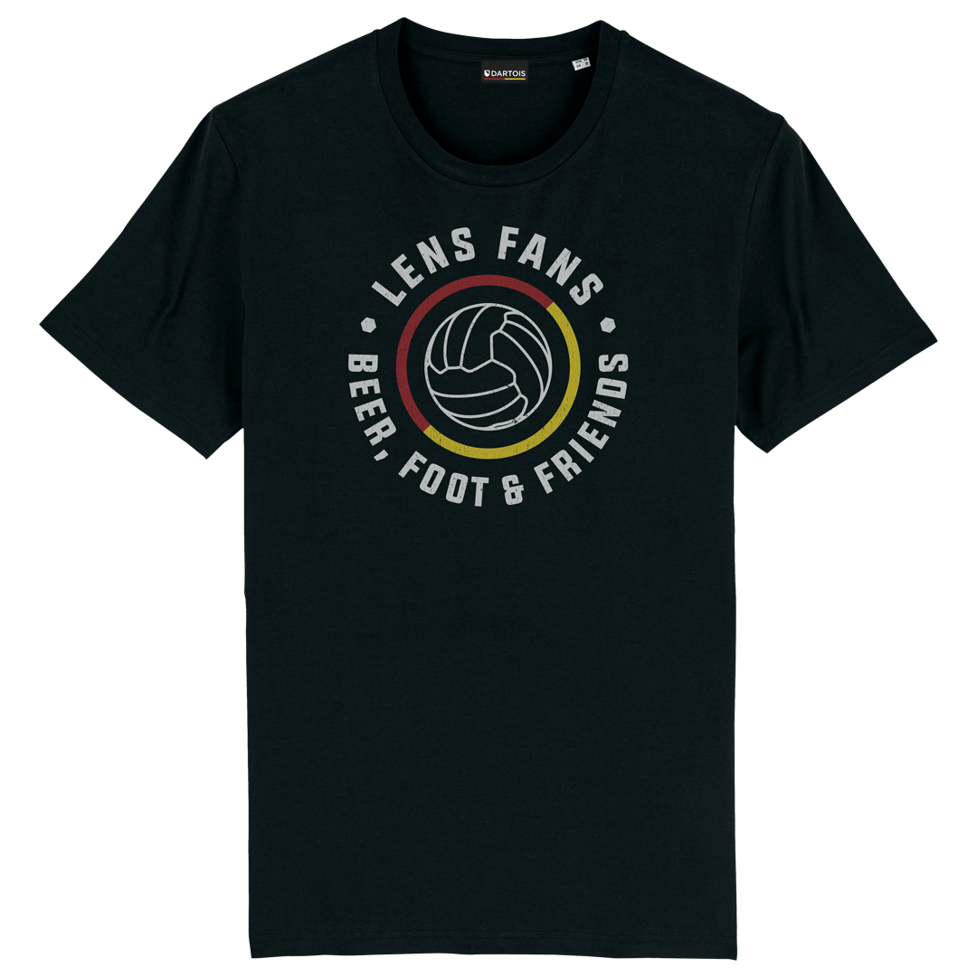 T-shirt LENS FANS - BEER, FOOT & FRIENDS
